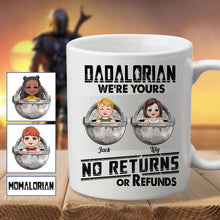 Load image into Gallery viewer, Personalized Dadalorian Mug Custom Family Design Gift