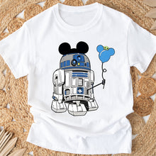 Load image into Gallery viewer, Personalized Couple T-shirts with Character Design | Custom Gift Idea