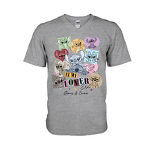 Load image into Gallery viewer, Personalized Couple T-shirt & Hoodie with Custom Names Gift for Her & Him