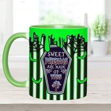 Load image into Gallery viewer, Personalized Sweet Dreams Accent Mug Custom Name Gift Idea