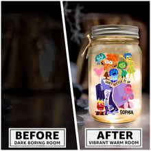 Load image into Gallery viewer, Personalized Mason Jar Light Custom Name Unique Gift for Birthday