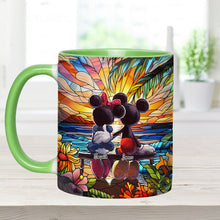 Load image into Gallery viewer, Personalized Sunset Accent Mug Custom Name Gift for Couples