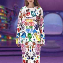 Load image into Gallery viewer, Personalized Pajama Set Cute Long Sleeve Leggings Gift for Kids