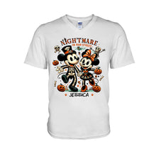 Load image into Gallery viewer, Personalized Nightmare On Main Street T-shirt & Hoodie for Halloween Gift