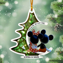 Load image into Gallery viewer, Personalized Mouse Christmas Ornament Custom Name Gift