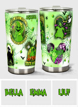 Load image into Gallery viewer, Personalized Oogie Boogie Halloween Tumbler Custom Gift
