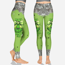Load image into Gallery viewer, Personalized Grinch Era Hoodie and Leggings Set Gift for Christmas