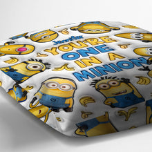 Load image into Gallery viewer, Personalized You're One In A Minion Throw Pillow Gift