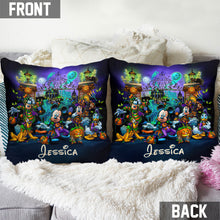 Load image into Gallery viewer, Personalized Halloween Throw Pillow with Custom Name for Kids
