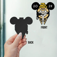 Load image into Gallery viewer, Personalized Mouse Magnet Custom Family Photos Gift