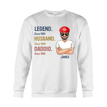 Load image into Gallery viewer, Personalized Super Plumber T-Shirt & Hoodie for Dad | Custom Name Gift