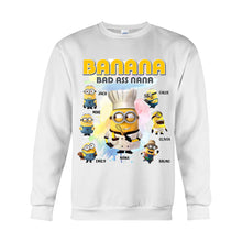Load image into Gallery viewer, Personalized Banana Nana T-shirt Custom Gift for Grandma