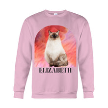 Load image into Gallery viewer, Personalized Cat T-Shirt & Hoodie Custom Name Gift for Cat Lovers