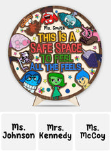 Load image into Gallery viewer, Personalized 2 Layered Wood Sign Safe Space Gift for Home