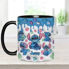Load image into Gallery viewer, Personalized Autism Awareness Accent Mug Custom Name Gift