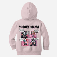 Load image into Gallery viewer, Personalized Spooky Mama All Over Shirt Custom Name Gift for Mom
