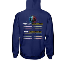 Load image into Gallery viewer, Personalized Darth Vader T-shirt and Hoodie for Grandfather's Day