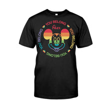 Load image into Gallery viewer, Personalized LGBT Pride T-shirt & Hoodie with Custom Name