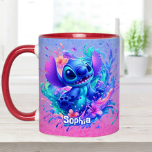 Load image into Gallery viewer, Personalized Ohana Accent Mug Custom Name Gift for Mom