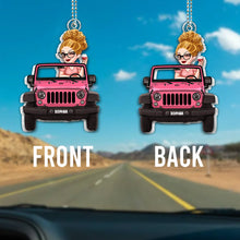 Load image into Gallery viewer, Personalized Acrylic Car Ornament Custom Name Gift for Her