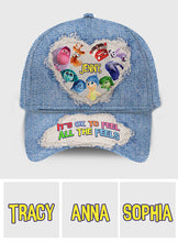 Load image into Gallery viewer, Personalized Denim Classic Cap Custom Name Gift for Kids