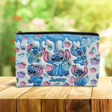 Load image into Gallery viewer, Personalized Ohana Pouch with Cute Stitch Design for Her