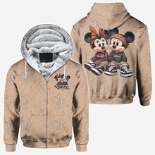 Load image into Gallery viewer, Personalized All Over Shirt Cute Mouse Couple Gift for Anniversary