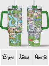 Load image into Gallery viewer, Personalized Magic Kingdom Mouse Tumbler with Handle | Unique Gift