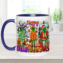 Load image into Gallery viewer, Personalized Grinch Accent Mug Custom Name Holiday Gift