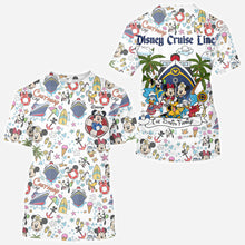 Load image into Gallery viewer, Personalized Family Cruise All-Over Shirt Custom Name Gift