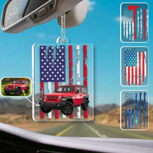 Load image into Gallery viewer, Personalized Acrylic Car Ornament Custom Design Gift Idea
