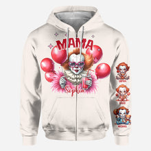 Load image into Gallery viewer, Personalized Scary Mama All Over Shirt Custom Name Gift