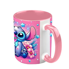 Load image into Gallery viewer, Personalized Pink Accent Mug Custom Name Gift for Birthday