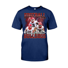 Load image into Gallery viewer, Personalized Football T-Shirt and Hoodie Custom Game Day Gift