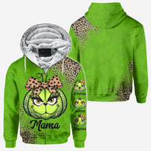 Load image into Gallery viewer, Personalized Grinchy Mama All Over Shirt Christmas Gift