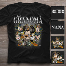 Load image into Gallery viewer, Personalized Best Grandma Mouse Ears T-shirt & Hoodie Gift