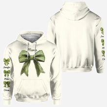 Load image into Gallery viewer, Personalized Mama Christmas All Over Shirt Custom Family Gift