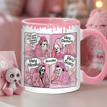 Load image into Gallery viewer, Personalized Spooky Accent Mug Custom Name Unique Gift