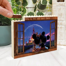 Load image into Gallery viewer, Personalized One-Sided Rectangle Building Brick Blocks for Couples