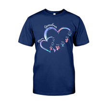 Load image into Gallery viewer, Personalized Grandma T-Shirt & Hoodie with Ohana Design for Family Gifts