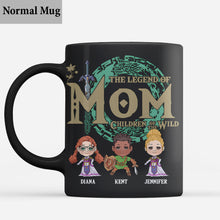 Load image into Gallery viewer, Personalized Legend of Mom Mug Custom Family Names Gift