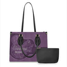 Load image into Gallery viewer, Personalized Mouse Ears Leather Handbag Custom Name Gift for Grandma