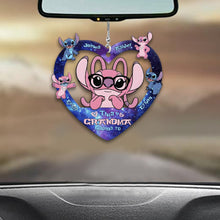 Load image into Gallery viewer, Customizable Grandma Car Ornament Gift for Grandma | Acrylic Heart Design