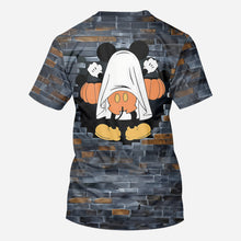 Load image into Gallery viewer, Funny Personalized Ghost Mouse All Over Shirt for Kids & Adults