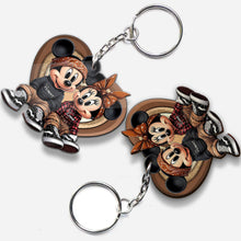 Load image into Gallery viewer, Personalized QR Code Keychain for Couples - Unique Gift