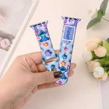 Load image into Gallery viewer, Personalized Ohana Apple Watch Band Custom Name Gift