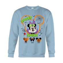 Load image into Gallery viewer, Personalized Spooky Nana T-shirt & Hoodie for Grandma