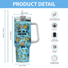 Load image into Gallery viewer, Personalized Minion Tumbler with Handle - Custom Name Gift