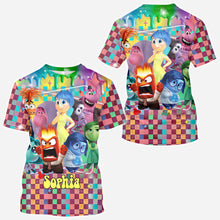 Load image into Gallery viewer, Personalized All Over Print Shirt Custom Name for Kids