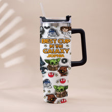 Load image into Gallery viewer, Personalized Galaxy Tumbler with Handle Gift for Kids - Custom Name